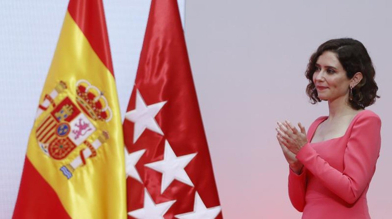 La presidenta de la Comunidad de Madrid,