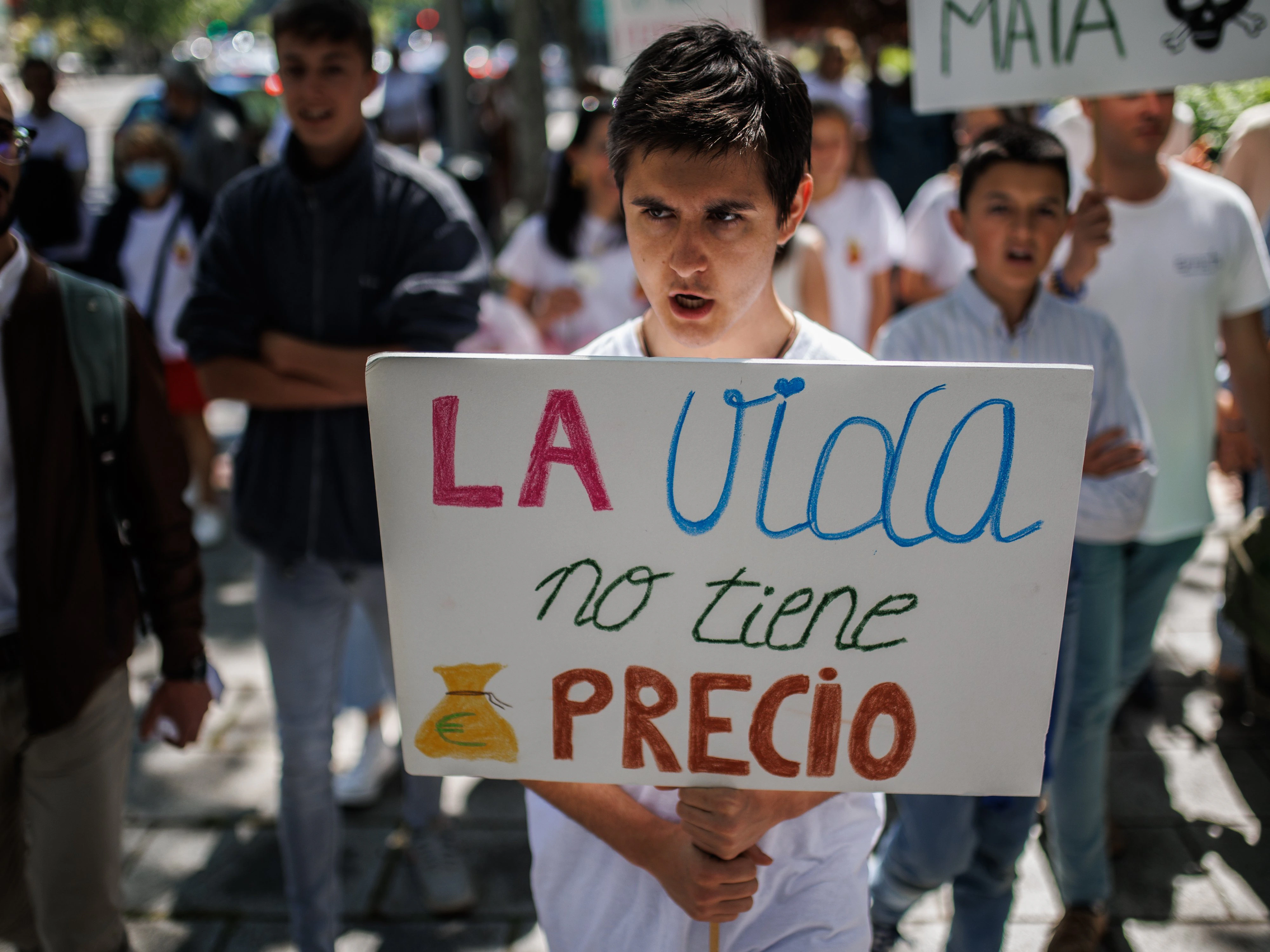 Azucena, de 17 años y embarazada de 5 semanas: «Pedí ayuda para no abortar.  Pensé que era como matar»