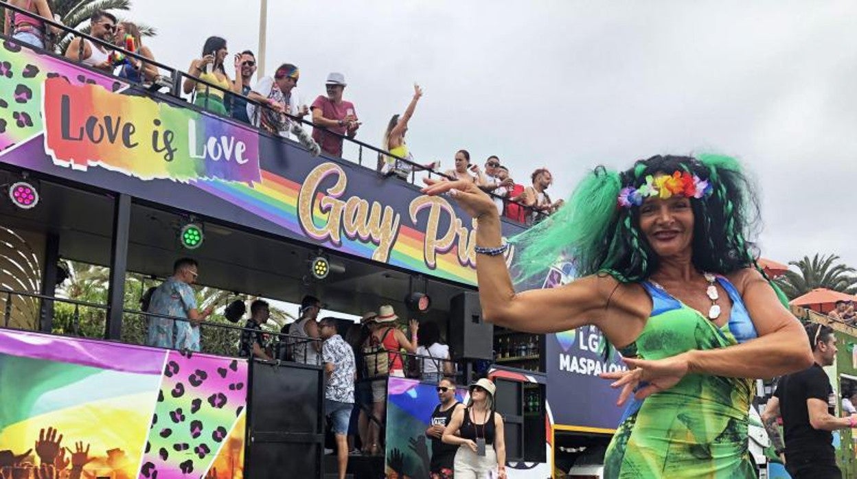 El Maspalomas Pride ha vuelto en 2022 a la calle tras la pandemia