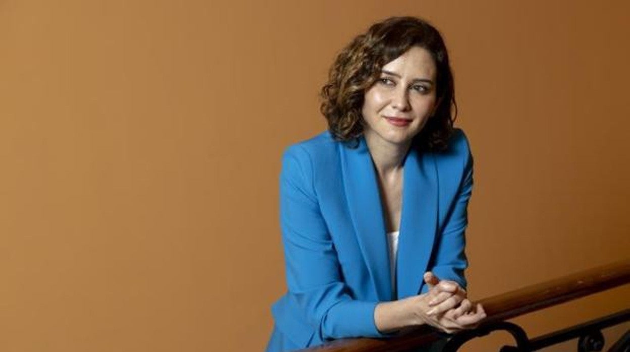La presidenta de la Comunidad de Madrid, Isabel Díaz Ayuso