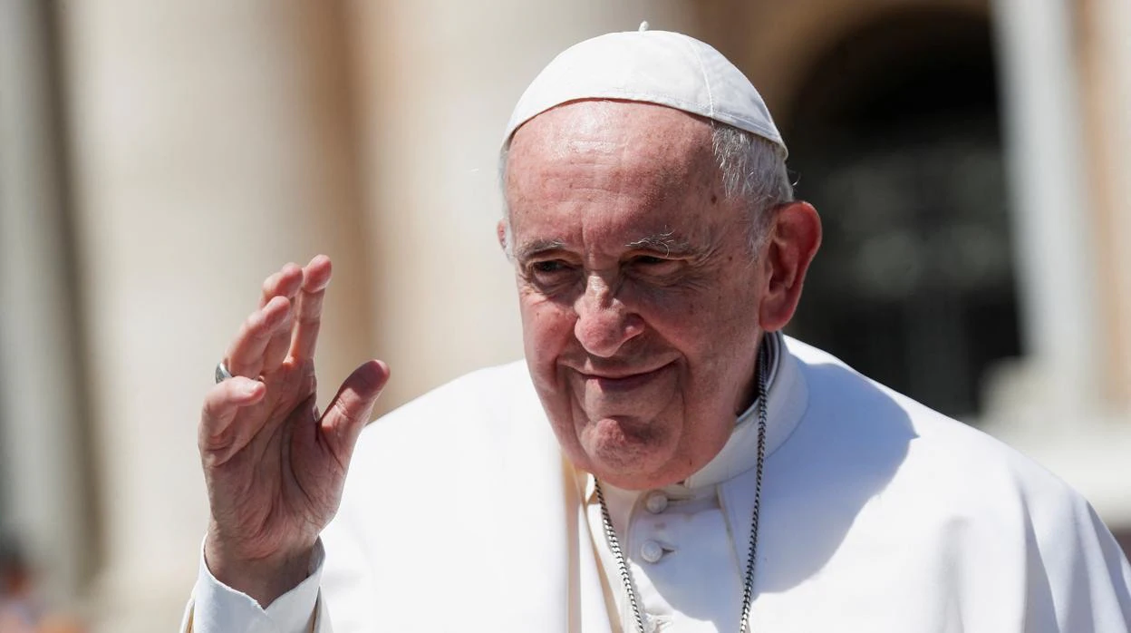 El Papa Francisco, este miércoles, en la audiencia semanal en el Vaticano