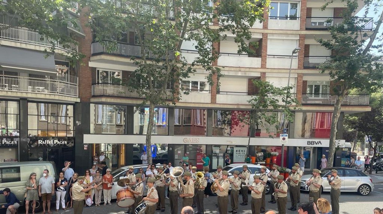 El Ejército, en la fiesta del Corpus en Barcelona