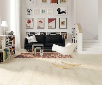 Un linóleo con aspecto –y sensaciones– de madera natural