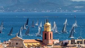 Regata en el Golfo de Saint-Tropez