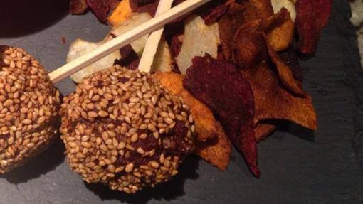 Chupa Chups de carne de avestruz