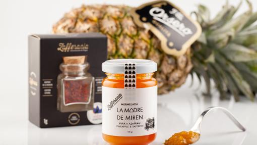 Mermelada con piña Orsero y azafrán