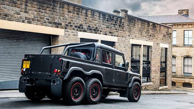 La limusina del campo, con seis ruedas y pick up