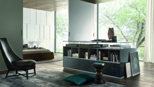 Vestidor con isla central