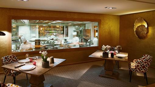 Salón con vistas a los fogones