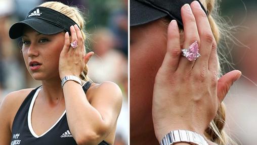 El diamante rosa de Anna Kournikova