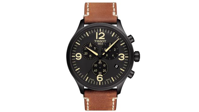 Modelo Chrono XL con correa de piel