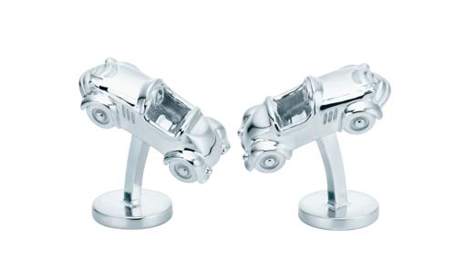 Gemelos con forma de coche