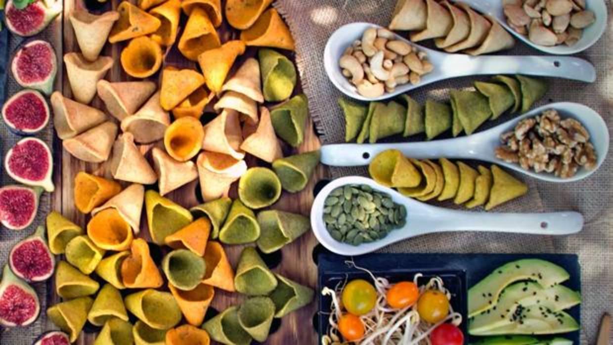 Cucuruchos dulces y salados