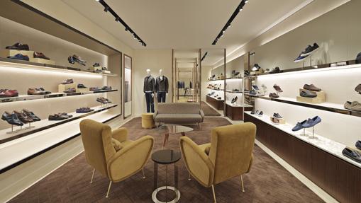 Interior de la nueva boutique en Madrid