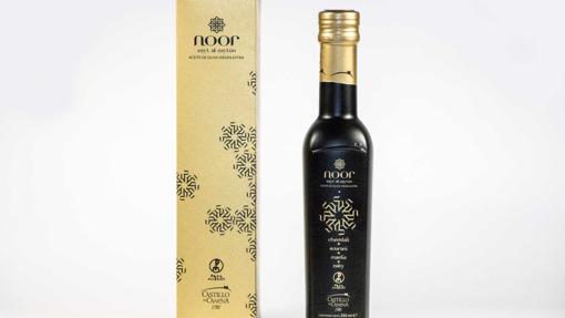El aceite Noor Zayt Al-zaitun elaborado con cuatro variedades de olivos de origen árabe