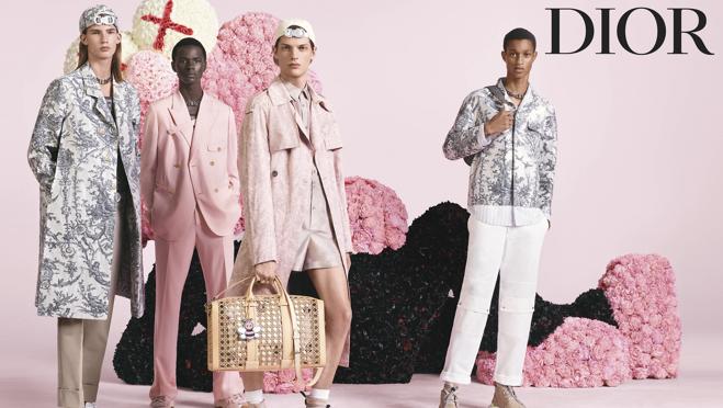 Estampados y tonos pastel en la primavera/ verano 2018 de Dior Homme