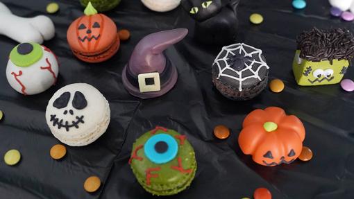 Los macarons y los mazapanes de la edición especial para Halloween de Escribà