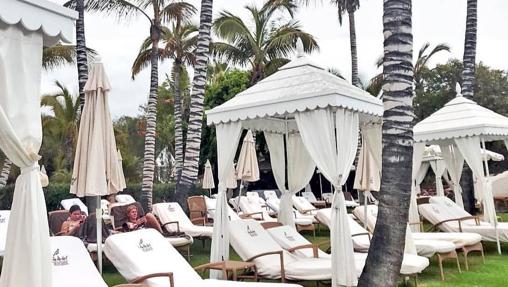 Instalaciones exteriores del hotel