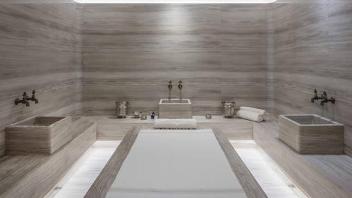 Una de las zonas de Mytha Spa en el hotel Villa Magna