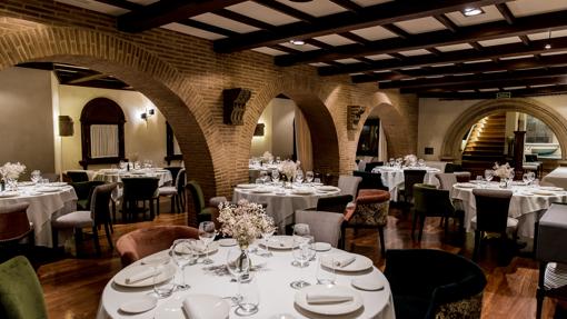 Comedor del restaurante Sanxenxo en Madrid