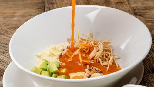 La sopa de tortilla del restaurante Tepic