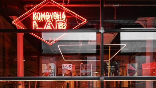 El Kombucha Lab de Flax&amp;Kale Passage, en Barcelona