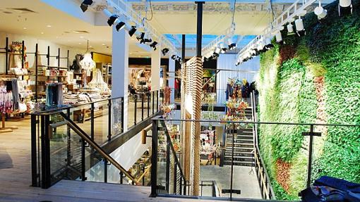 Imagen de la tienda Anthropologia de Londres