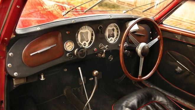 Interior del Alfa Romeo 8C 2900B Touring Berlinetta