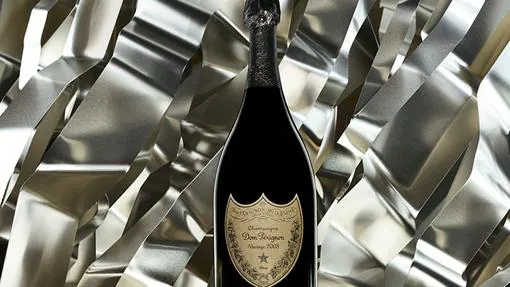 Botella de champagne Dom Pérignon