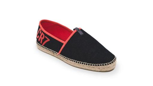 CR7 Madrid Navy Canvas Slip on Espadrille