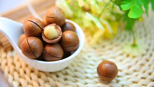 La nuez de Macadamia destaca por su elegante sabor y su contenido en grasas insaturadas