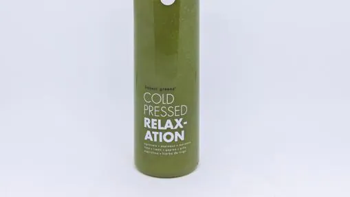 ‘Relaxation’, uno de los zumos verdes de Honest Greens