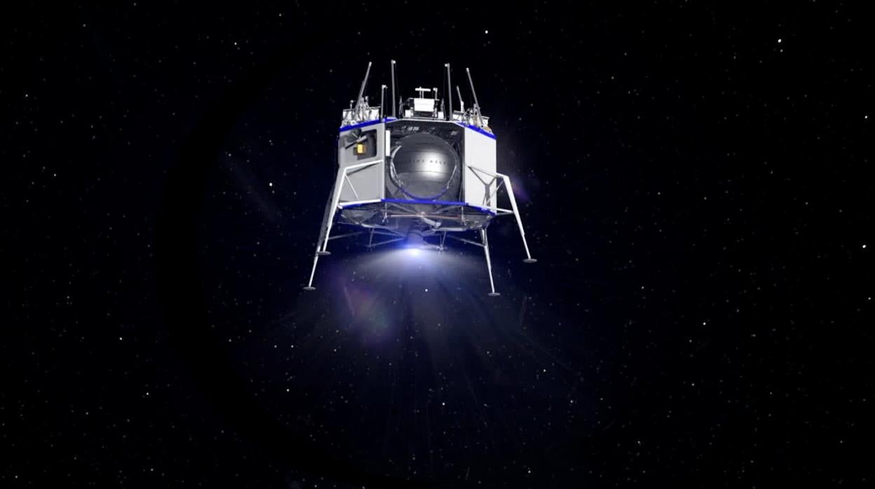 Blue Moon. es uno de los primeros intentos de Blue Origin para realizar viajes con turistas a la luna