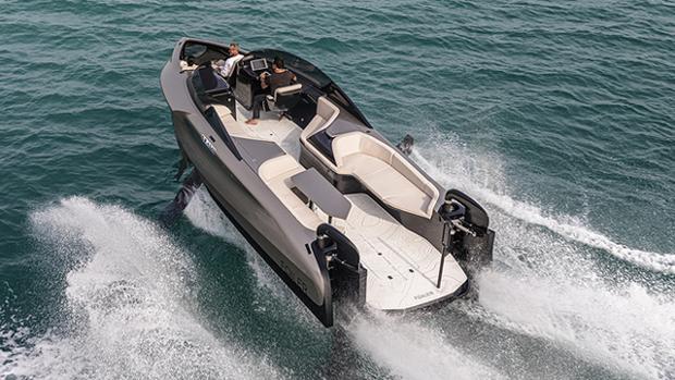 El dispositivo para "hacer volar" a un yate