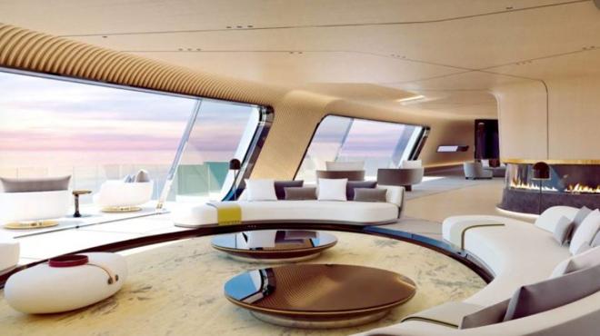 Es uno de los barcos más lujosos del mundo