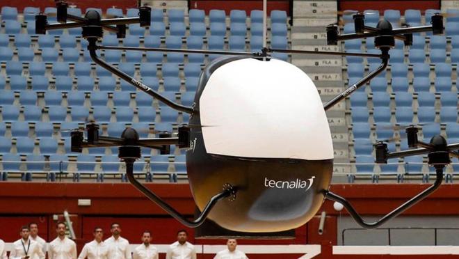 El primer prototipo de taxi volador español