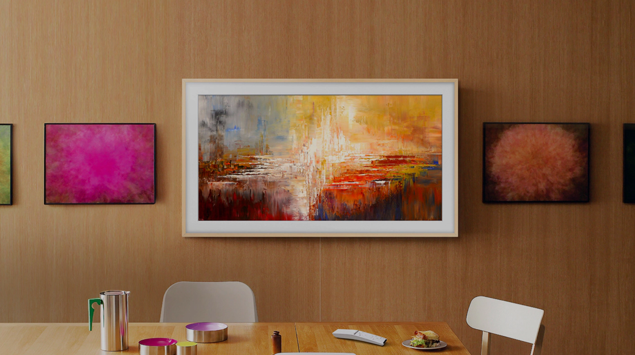 Televisores que parecen un elemento decorativo más