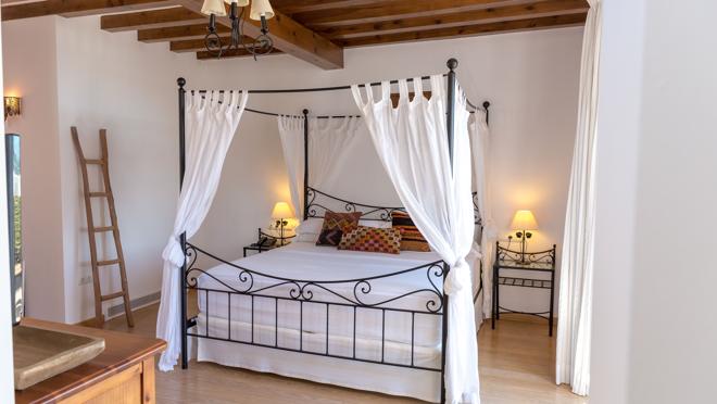 Interior de una de las exclusivas suites de Casa Maca