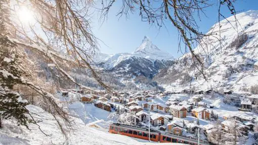 Así es la estación de esquí de Zermatt
