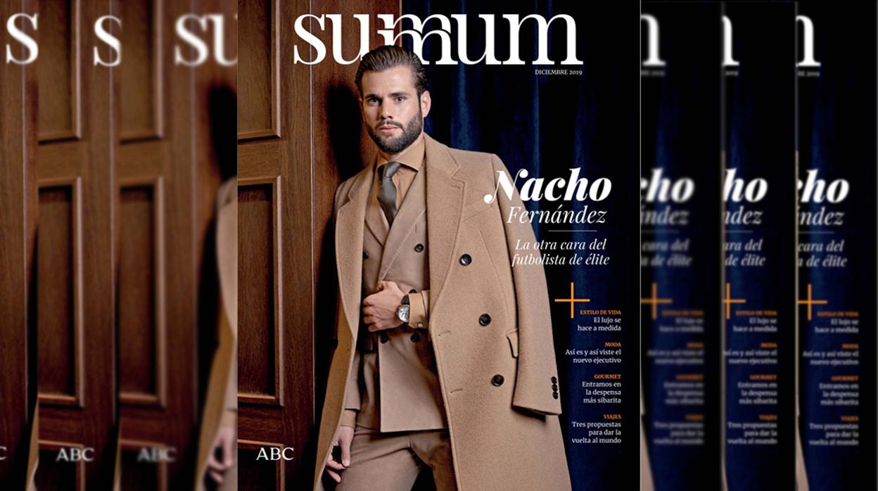 Nacho Fernández, portada del número 1 de la reviista Summum