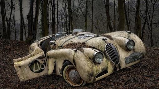 Este coche estaba en el almacén de Francia