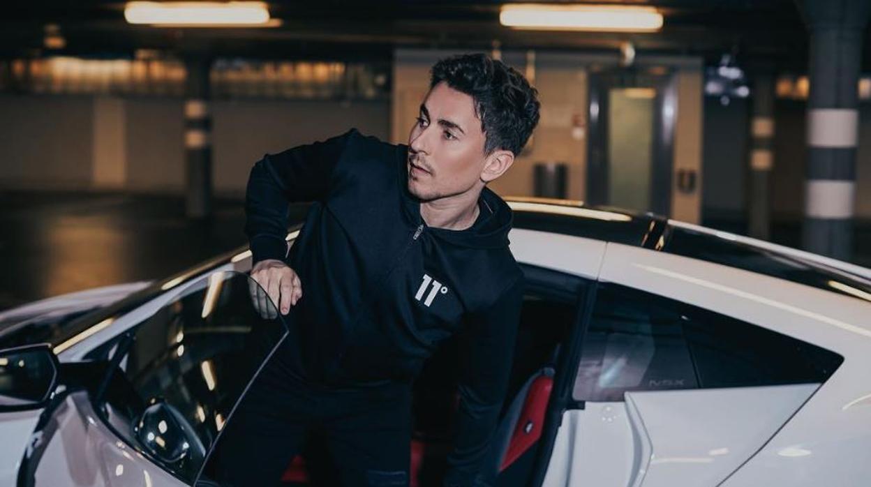 El piloto de motociclismo Jorge Lorenzo