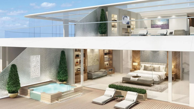 Las viviendas de lujo van desde los 116 a los 800 m2