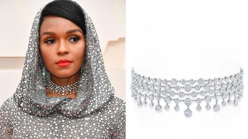 Janelle Monae con collar de Forevermark