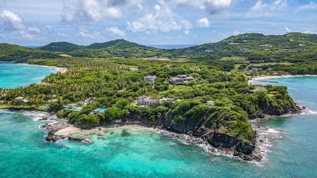 Mustique, la isla de lujo caribeña de las polémicas vacaciones de Boris Johnson