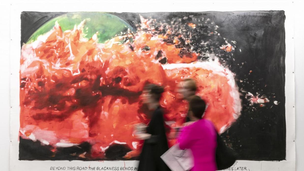 Durante la edición de ARCO 2020