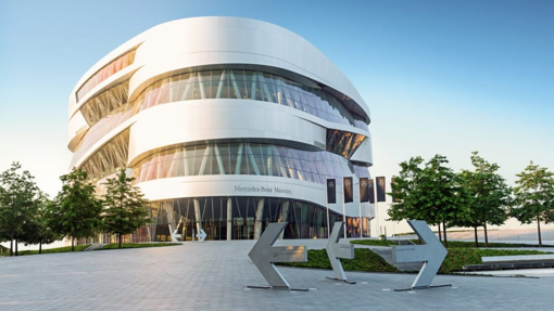 Edifico del musoe de Mercedes de Stuttgart