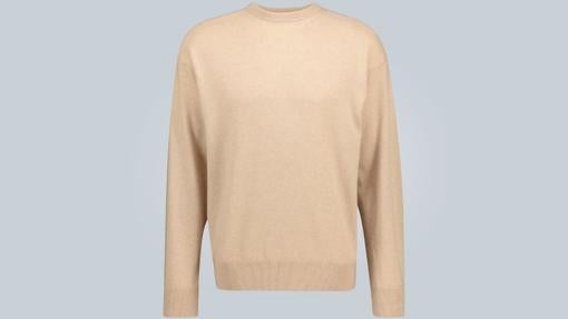Jersey de punto y cashmere, de Auralee (609€).