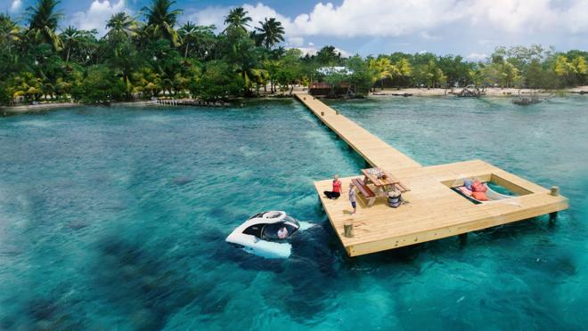 Nemo tiene capacidad para dos personas y puede sumergirse hasta 100 metros de profunidad