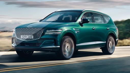 Imagen del nuevo SUV de Genesis, el GV80